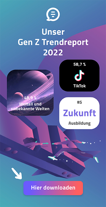 Bannerbild zum Jugend-Trendreport 2022